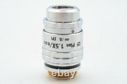 Nikon CF Plan 1.5x 0.045 EPI Low Power Microscope Objective lens 20.25mm 21935