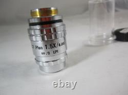 Nikon CF Plan 1.5x /. 045 EPI Infinity Low Power Microscope Objective lens