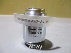 Nikon CF Plan 100X 0.90 BD Objective Lens Microscope Used from Japan