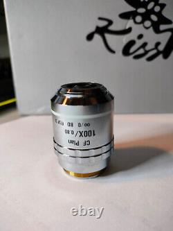 Nikon CF Plan 100x/0.80 BD ELWD DIC Infinity, WD 2.0mm, M27 Microscope Objective