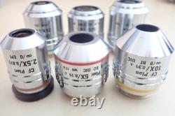 Nikon CF Plan 2.5x 5x 10x 20x 50x 100x BD? /0 ELWD Infinity Microscope Objective