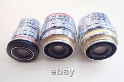 Nikon CF Plan 2.5x 5x 10x 20x 50x 100x BD? /0 ELWD Infinity Microscope Objective