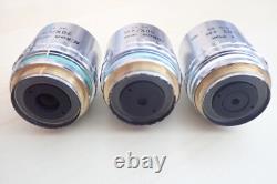 Nikon CF Plan 2.5x 5x 10x 20x 50x 100x BD? /0 ELWD Infinity Microscope Objective