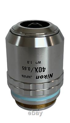 Nikon CF Plan 40x 0.65 BD Infinity Corrected Microscope Objective lens Darkfield