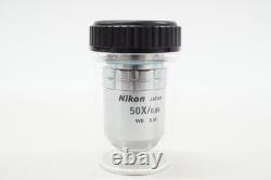 Nikon CF Plan 50X/0.80? /0 EPI WD 0.54 Objective Lens Japan