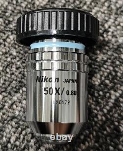 Nikon CF Plan 50X/0.80 Microscope Objective