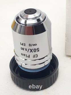 Nikon CF Plan 50x/0.80? /0 EPI WD0.54 Microscope Objective Lens New Unused