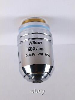 Nikon CF Plan 50x /0.80 EPI Infinity Microscope Objective