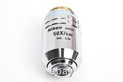Nikon CF Plan 50x / 0.80 infinity / 0 / EPI 67-78 WD 0.54 Microscope Objective
