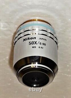 Nikon CF Plan APO 50X BD Microscope Objective