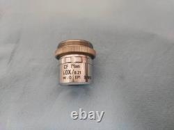 Nikon CF Plan EPI SLWD Objective Lens 10x 0.21 WD20.3 Infinity Microscope