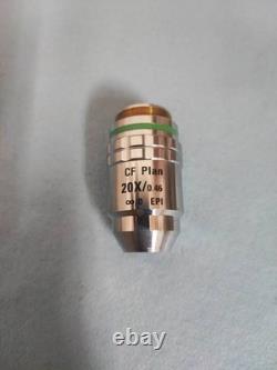 Nikon CF Plan Objective Lens 20x 0.46 WD3.1 Infinity 0 EPI Microscope Lens