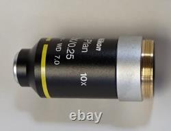 Nikon CFI E Plan 10x Infinity Biological Microscope Objective Eclipse E200
