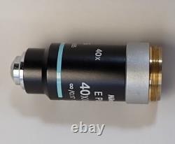 Nikon CFI E Plan 40x Infinity Biological Microscope Objective Eclipse E200