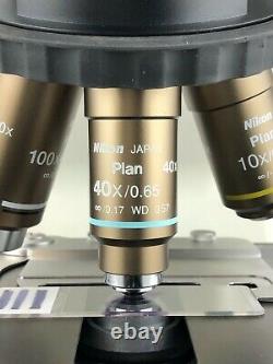 Nikon CFI Plan 40x / 0.65 Infinity Microscope Objective M25 Threads 110% Refund
