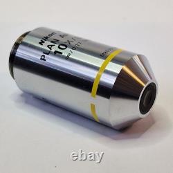 Nikon CFI Plan APO Lambda D 10x/0.45 OFN25 DIC N1 MRD70170 Microscope Objective