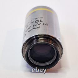 Nikon CFI Plan APO Lambda D 10x/0.45 OFN25 DIC N1 MRD70170 Microscope Objective