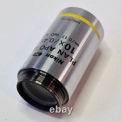 Nikon CFI Plan APO Lambda D 10x/0.45 OFN25 DIC N1 MRD70170 Microscope Objective