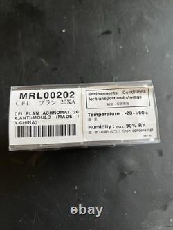 Nikon CFI Plan Acromat Microscope Objective 10x M25 Thread