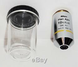 Nikon CFI Plan Apo DIC 10X Microscope Objective