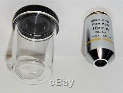 Nikon CFI Plan Apo DIC 10X Microscope Objective