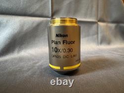 Nikon CFI Plan Fluor 10X Microscope Objective