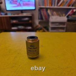 Nikon CFI Plan Fluor 10X Microscope Objective