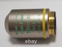 Nikon CFI Plan Fluor DL 10x Infinity Phase Contrast Microscope Objective Lens Nikon CFI Plan Fluor DL 10x Infinity Phase Contrast Microscope Objective Lens