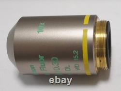 Nikon CFI Plan Fluor DL 10x Infinity Phase Contrast Microscope Objective Lens Nikon CFI Plan Fluor DL 10x Infinity Phase Contrast Microscope Objective Lens