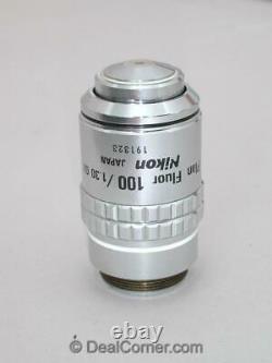 Nikon CFN Plan Fluor 100x Oil Microscope Objective