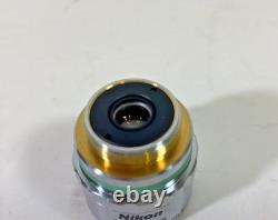 Nikon Cf Plan 20x/0.35? /0 Epi Slwd 0fn25 2d 20.5 Microscope Objective Lens