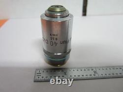 Nikon DIC M Plan 40x Objective Microscope Optics Bin#j7-16