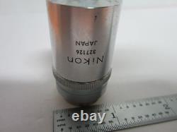 Nikon DIC M Plan 40x Objective Microscope Optics Bin#j7-16