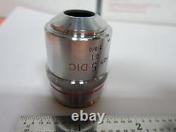 Nikon DIC Objective Microscope 5x Bd Plan Optics Nomarski Bin#1e-p-18