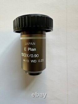 Nikon E Plan 100X /0.90 EPI objective lens