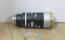 Nikon E Plan 100x/1.25 Oil /0.17 WD 0.23 Objective for Eclipse E200 Microscope