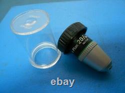 Nikon E Plan 20/0.4 160/0.17 Microscope Objective Lens