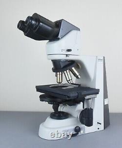 Nikon Eclipse 50i Microscope Phase Contrast with 4 Plan Objective and Ergo Head