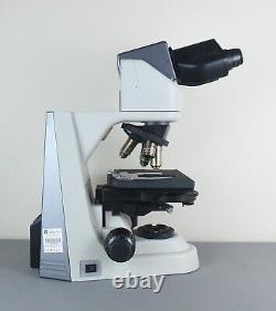 Nikon Eclipse 50i Microscope Phase Contrast with 4 Plan Objective and Ergo Head