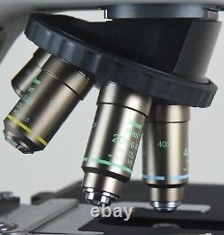 Nikon Eclipse 50i Microscope Phase Contrast with 4 Plan Objective and Ergo Head