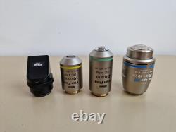Nikon Eclipse 80i Epi Fluorescence DIC Microscope Plan Fluor Plan Apo Objectives