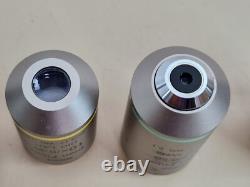 Nikon Eclipse 80i Epi Fluorescence DIC Microscope Plan Fluor Plan Apo Objectives