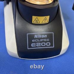 Nikon Eclipse E200 MV R Benchtop Microscope Objective Plan OIL