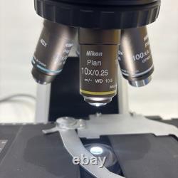 Nikon Eclipse E200 MV R Benchtop Microscope Objective Plan OIL