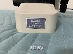 Nikon Eclipse E400 Microscope with 3 Nikon Plan Objectives (4X, 10X & 40X)