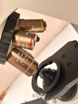 Nikon Eclipse E400 Microscope with Objectives & Digital Camera