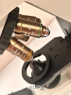 Nikon Eclipse E400 Microscope with Objectives & Digital Camera