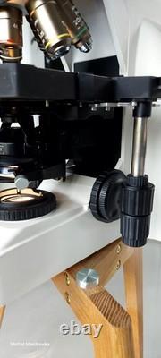 Nikon Eclipse E400 Trinocular Microscope 5 Nikon Plan Objectives 4x-100x