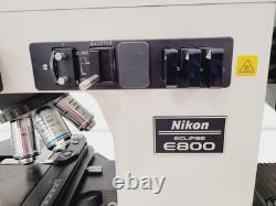 Nikon Eclipse E800 Microscope System with Plan Apo 40/60/100, V-PS100E Lab