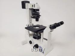 Nikon Eclipse TE200 Microscope with 3 x Objectives Plan, Ph with TE-PS100 PSU Lab